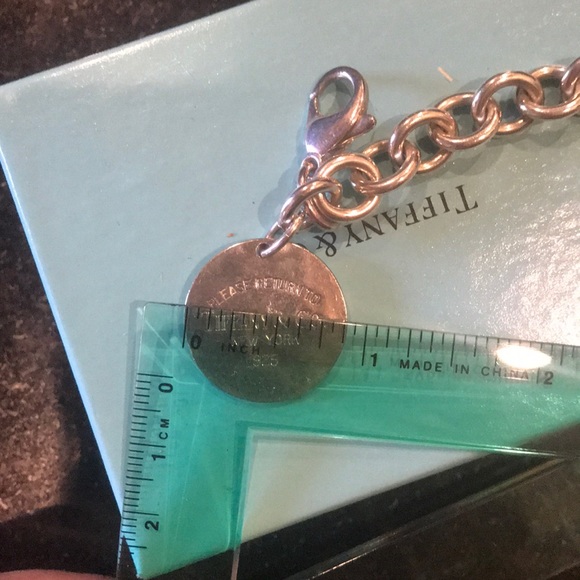 Tiffany & Co PRT circle charm bracelet - Picture 7 of 10